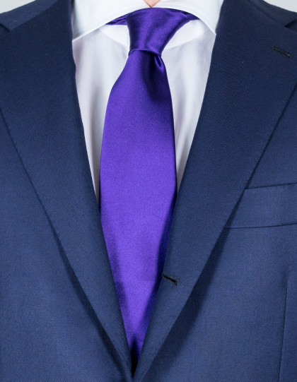 Kiton Krawatte in lila