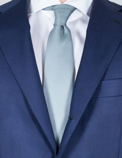 Kiton Krawatte in grau mit Struktur