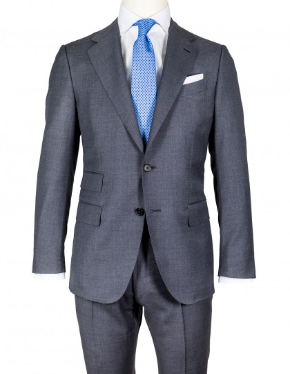 Caruso Anzug in schiefergrau aus Super 130'S Wolle