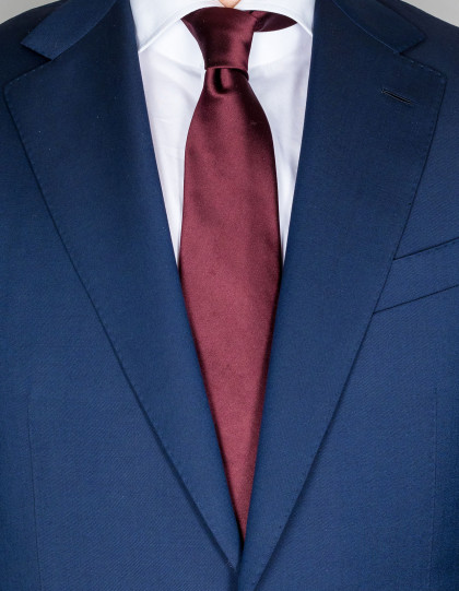 Kiton Krawatte in rotbraun