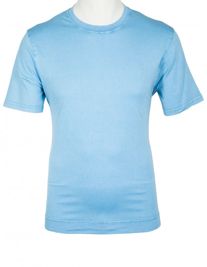 Fedeli T-Shirt in hellblau aus Jersey (Organic Cotton)