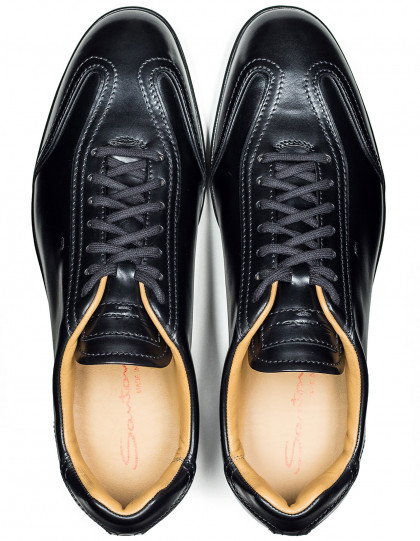 Santoni Sneaker in schwarz