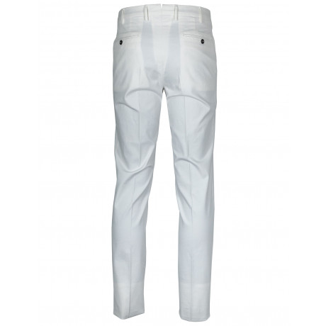 PT01 Chino "Color Connection" Slim Fit in weiß