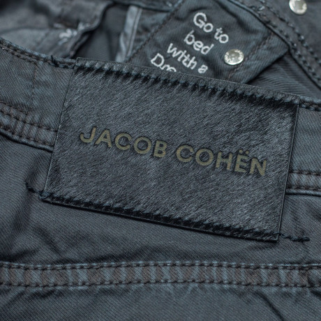 Jacob Cohen Baumwollhose BARD "Rare Luxury" in schwarz